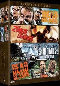 Zombies - Coffret 4 films : Dead Heads + The Zombie Diaries + Zombie Diaries 2 : World of the Dead + Dead Season [DVD]