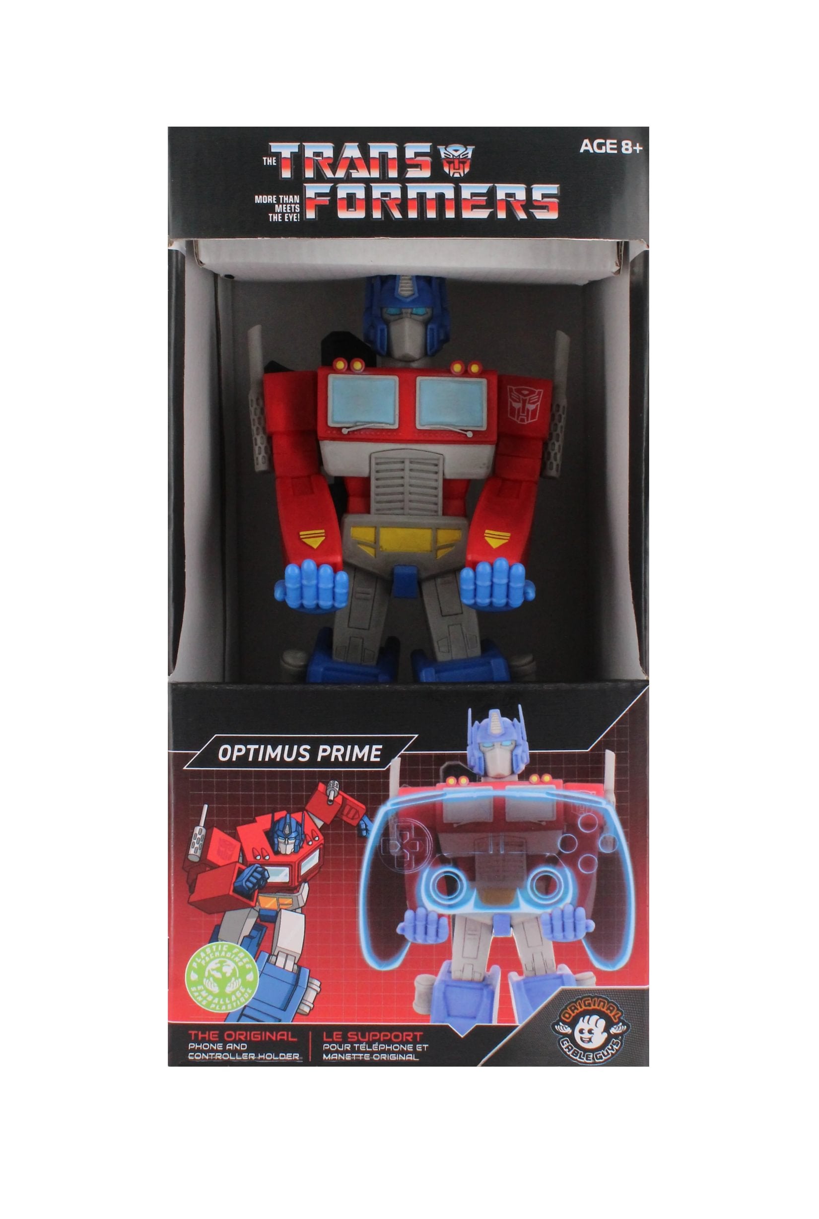 Cable Guys - Transformers - Optimus Prime Support Chargeur pour Téléphone et Manette