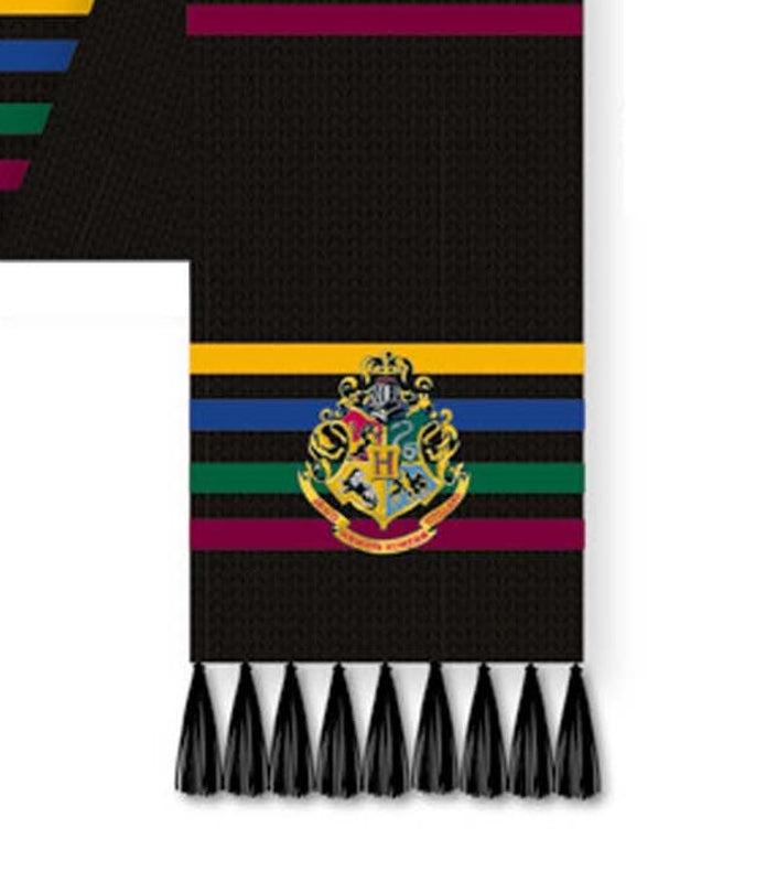 Harry Potter - Écharpe Noire Poudlard