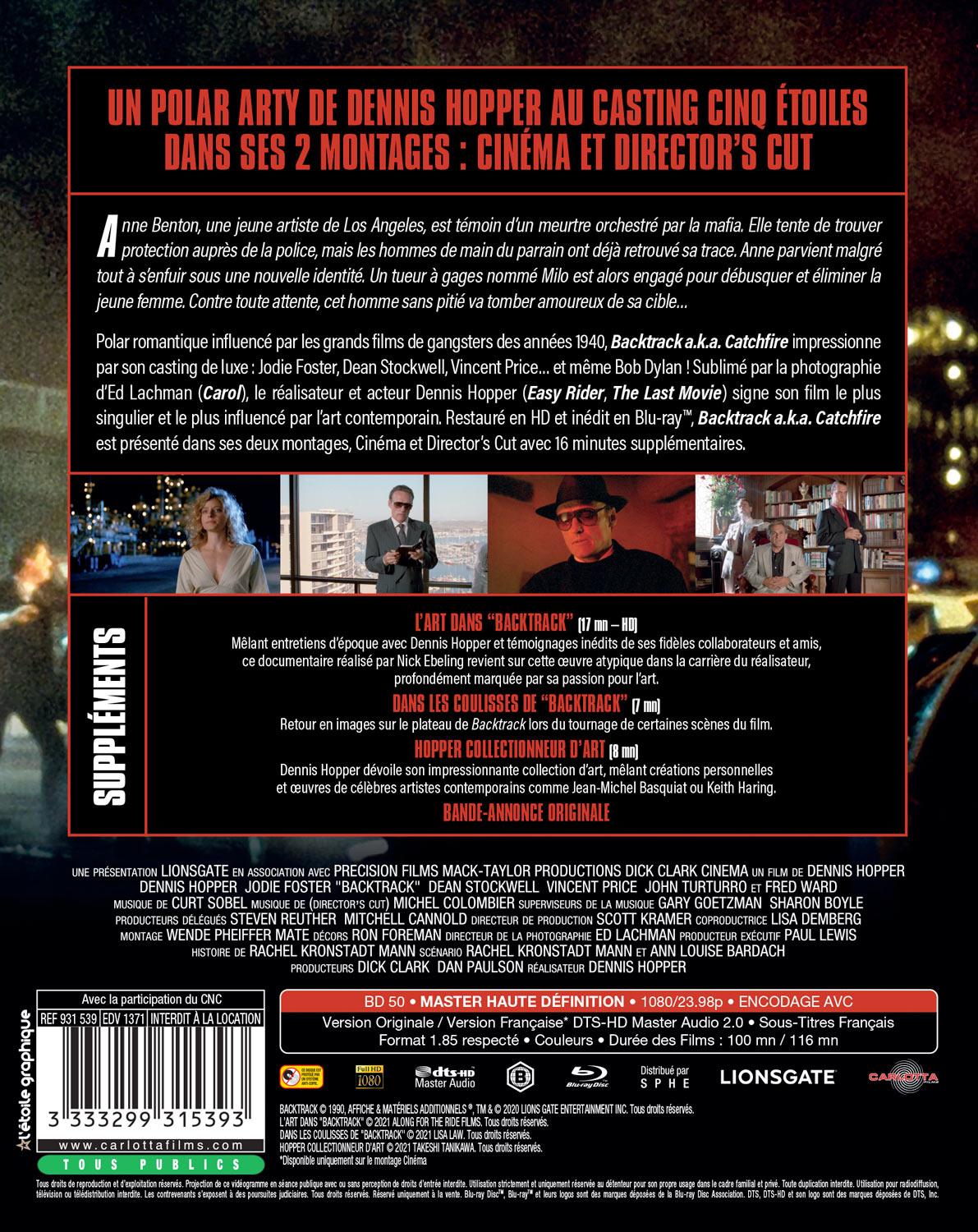 Backtrack (Catchfire) [Blu-ray]