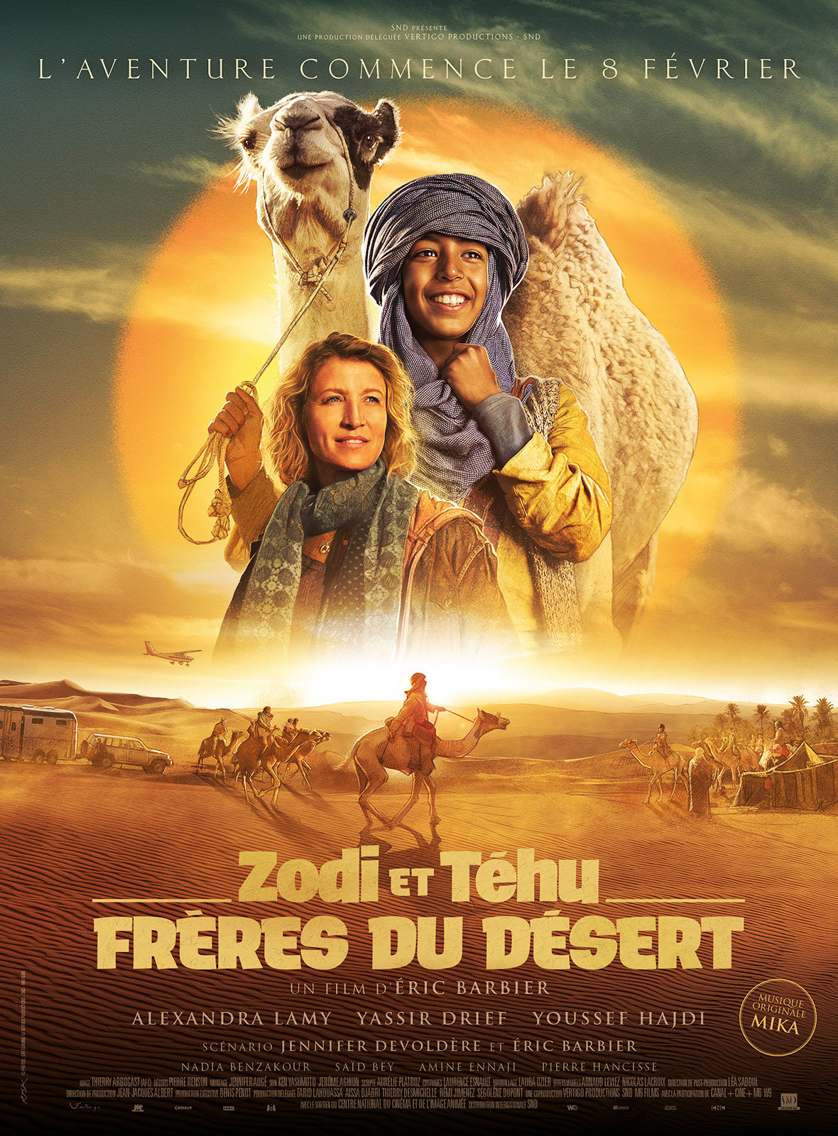 Zodi et Téhu, frères du désert |DVD à la location]
