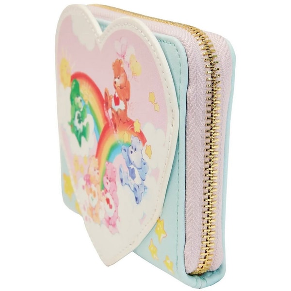 Loungefly: Care Bears - Cloud Party Zip Around Wallet - flash vidéo