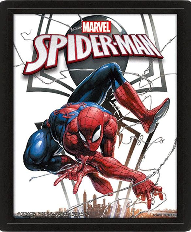 Marvel - Spider-Man Venom Affiche Lenticulaire 3D 28,7 x 23,5cm