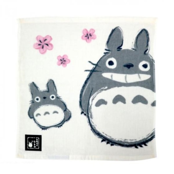 Ghibli - Mon Voisin Totoro - Imabari Mini Serviette Totoro Sakura 34X36cm - flash vidéo