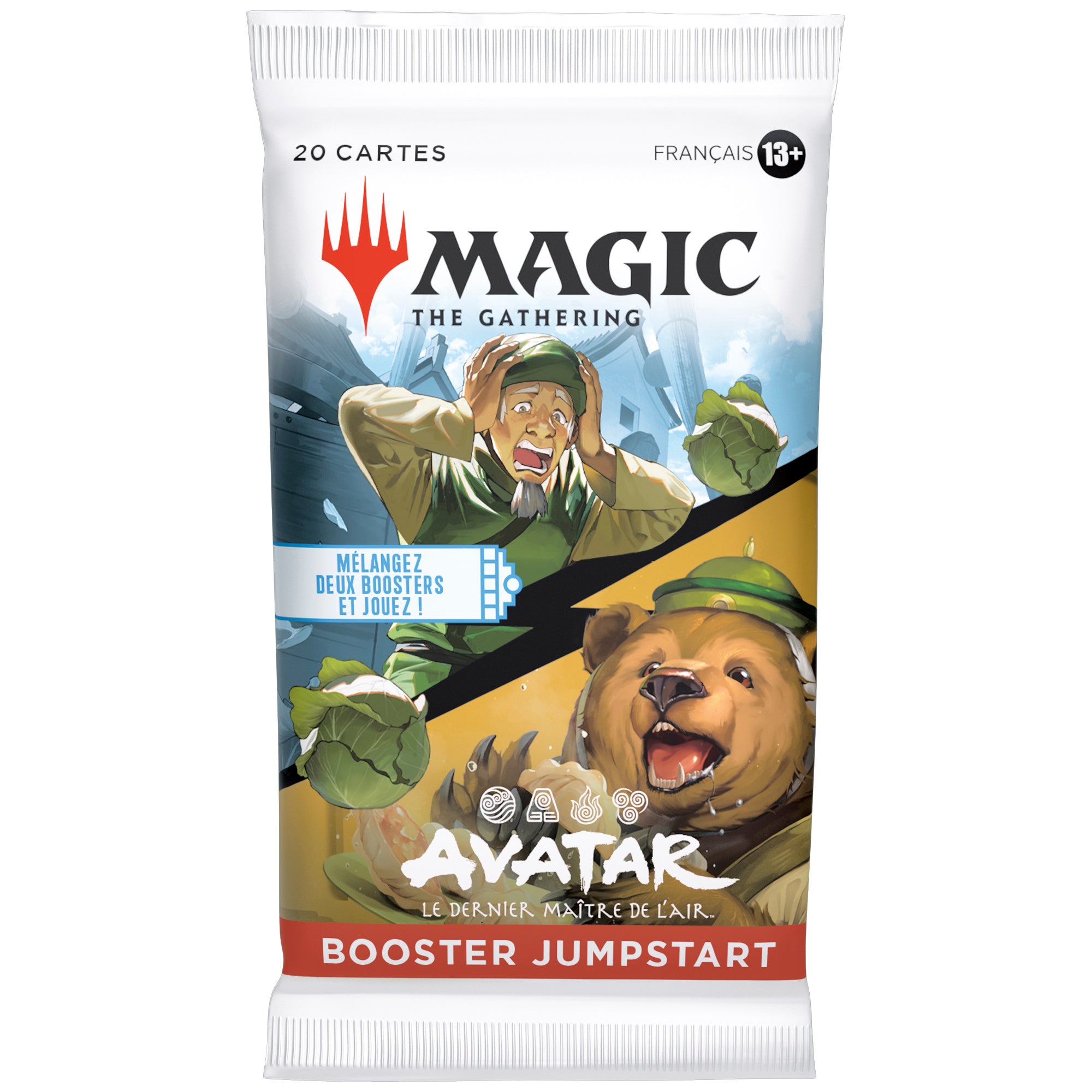 Magic: The Gathering - Display de Boosters Jumpstart Avatar, le dernier maître de l'air (24 Boosters)