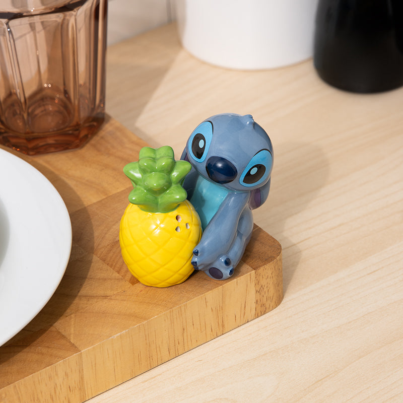 Disney - Lilo et Stitch - Salière et poivrière en céramique Stitch et ananas - flash vidéo
