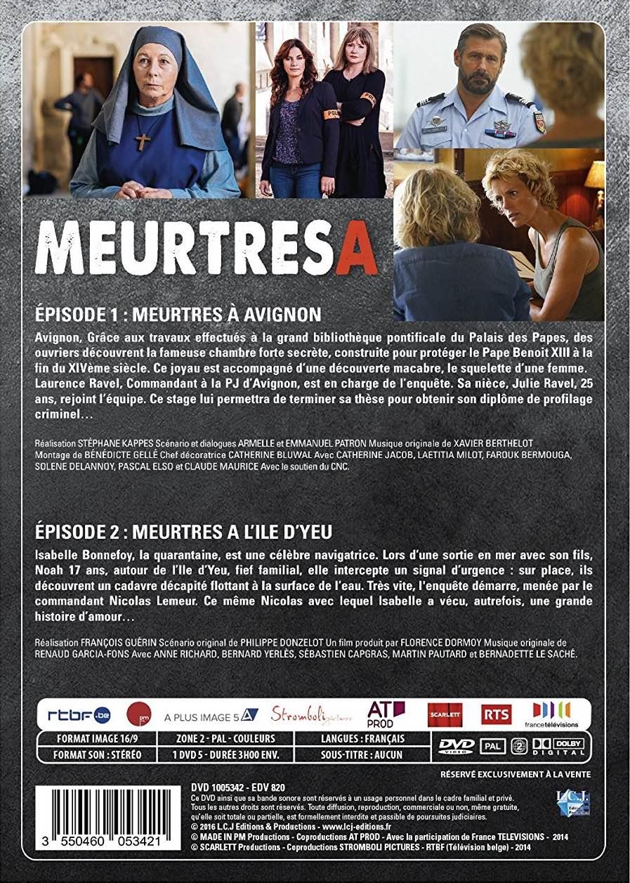 Meurtres à : Avignon & L'Île d'Yeu [DVD]