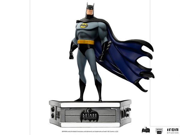 Iron Studios - Arts Scale 1/10 - DC Comics - Batman: The Animated Series - Batman Statue 24cm - flash vidéo