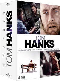 Tom Hanks - Coffret : Pentagon Papers + Seul au monde + Forrest Gump + Apollo 13 [DVD]