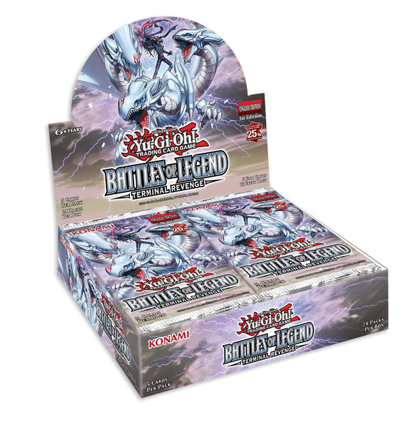 Yu-Gi-Oh! JCC - Display de Pack de Booster Batailles de Légende : La Vengeance (24 Boosters) - flash vidéo