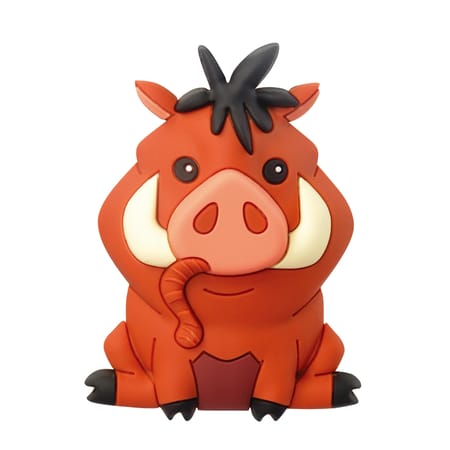 Le Roi Lion - Aimant de collection en mousse Pumbaa - flash vidéo