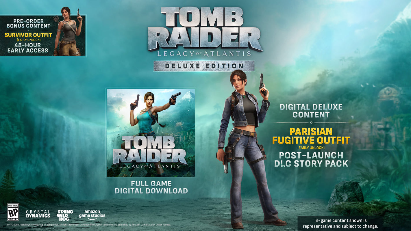 Tomb Raider: Legacy of Atlantis - Deluxe Edition (Code-in-a-box)