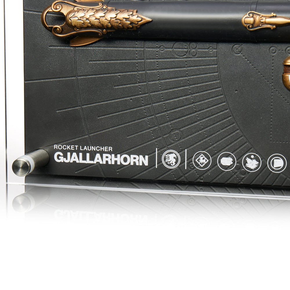 Numskull - Destiny 2 - Réplique d'arme exotique Gjallarhorn - 45cm - flash vidéo