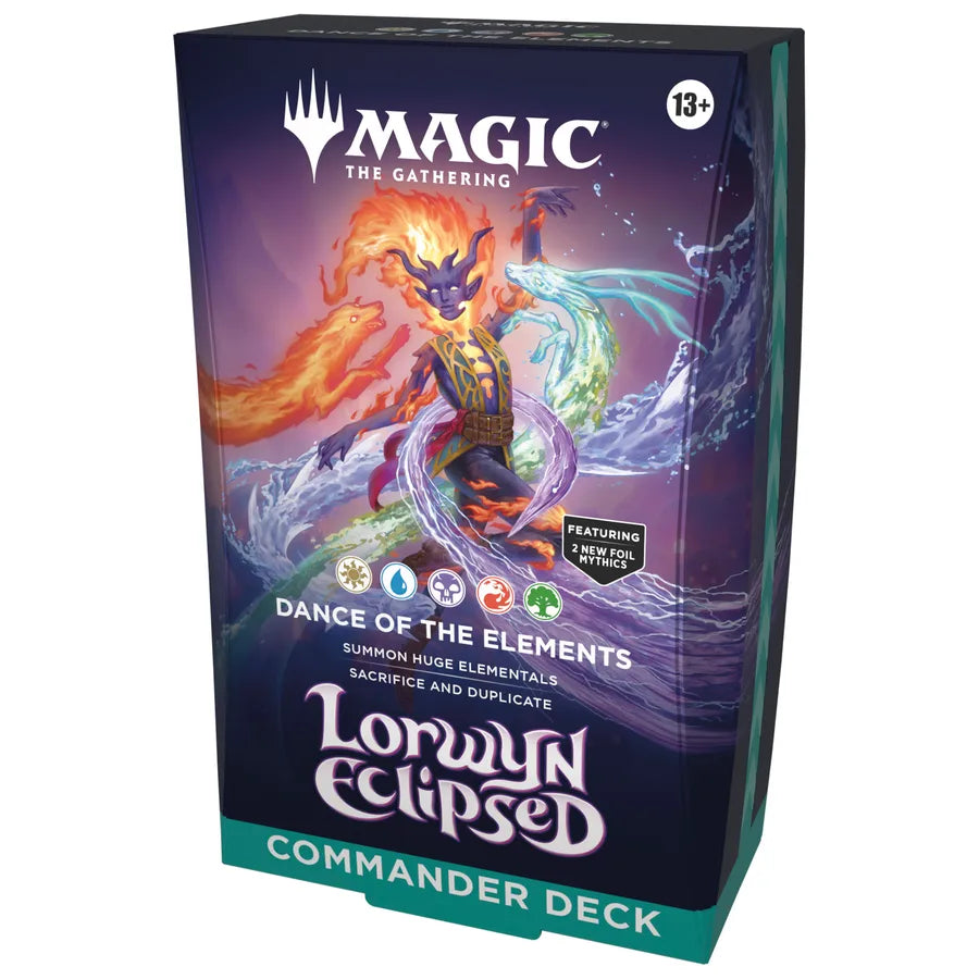 Magic: The Gathering - Lorwyn Eclipsed Commander Decks Assortment (4 Commander Deck)