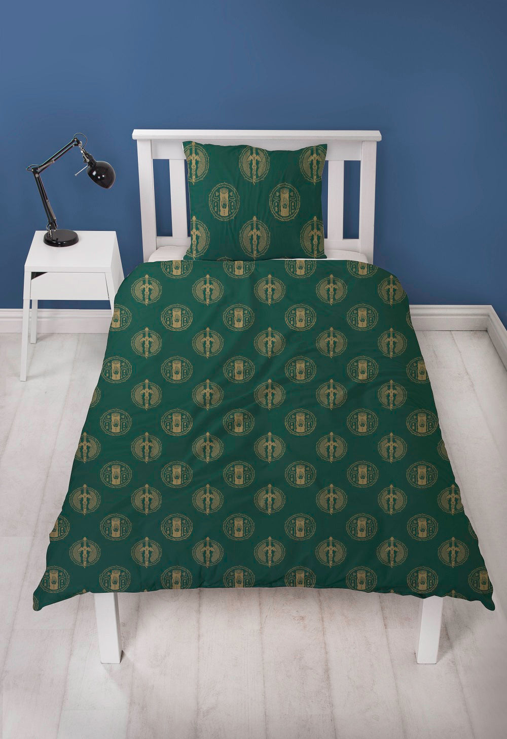 The Legend of Zelda : Tears of the Kingdom - Parure de lit en microfibre Link (140x200cm + 63x63cm) - flash vidéo