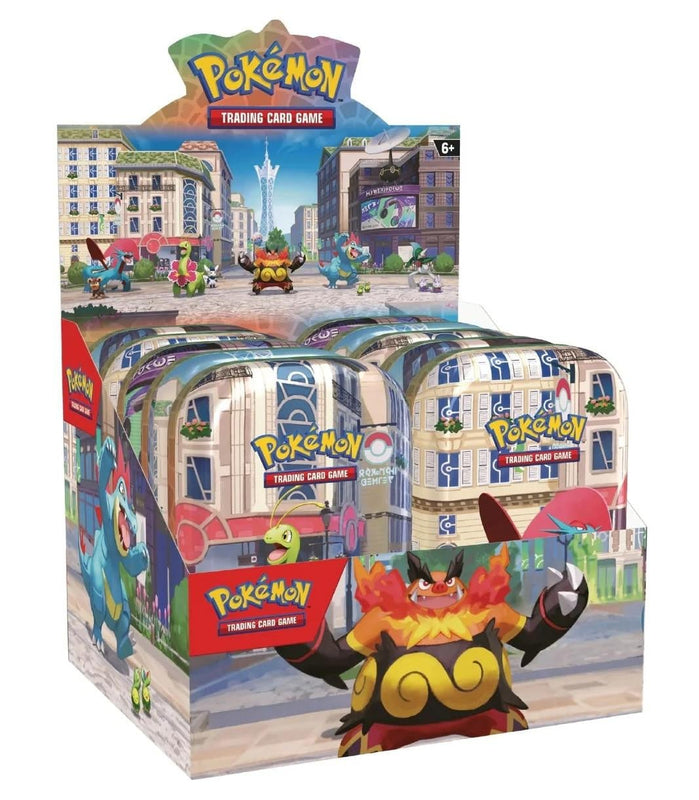 Pokémon TCG - Lumiose City Mini Tin Display