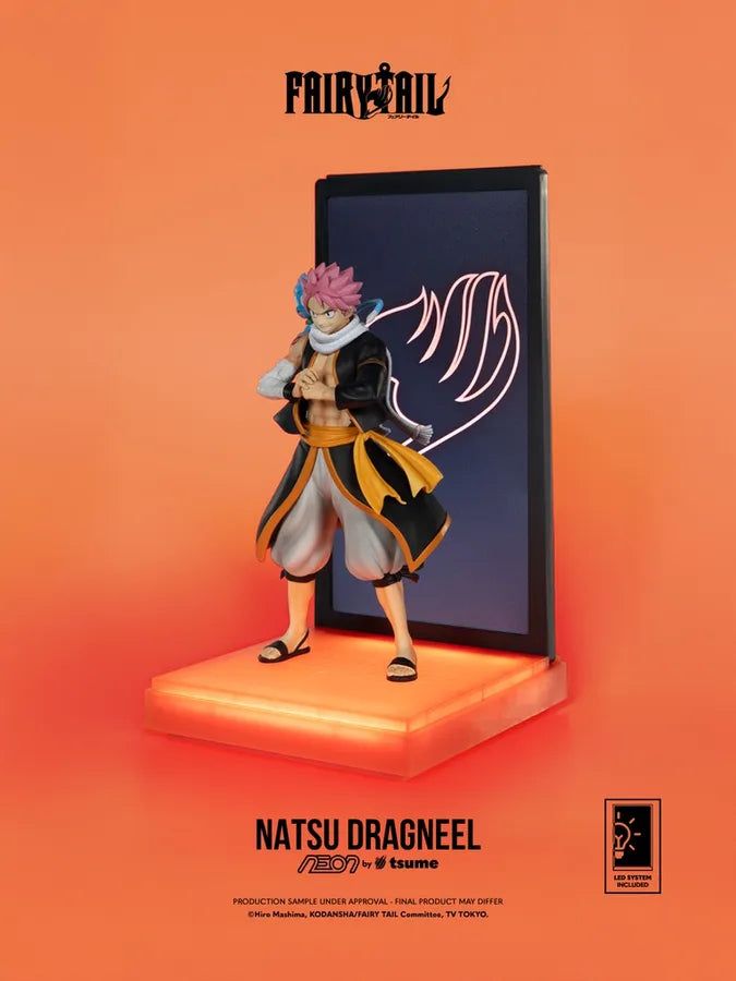 Tsume Art - NEON by Tsume - Fairy Tail - Natsu Dragneel Statue 25cm