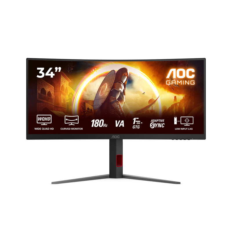 AOC - Moniteur CU34G4Z Fast VA 180 Hz 34"