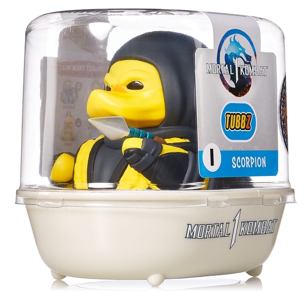 TUBBZ Canard de bain - Mortal Kombat - Scorpion (Première Édition) - flash vidéo