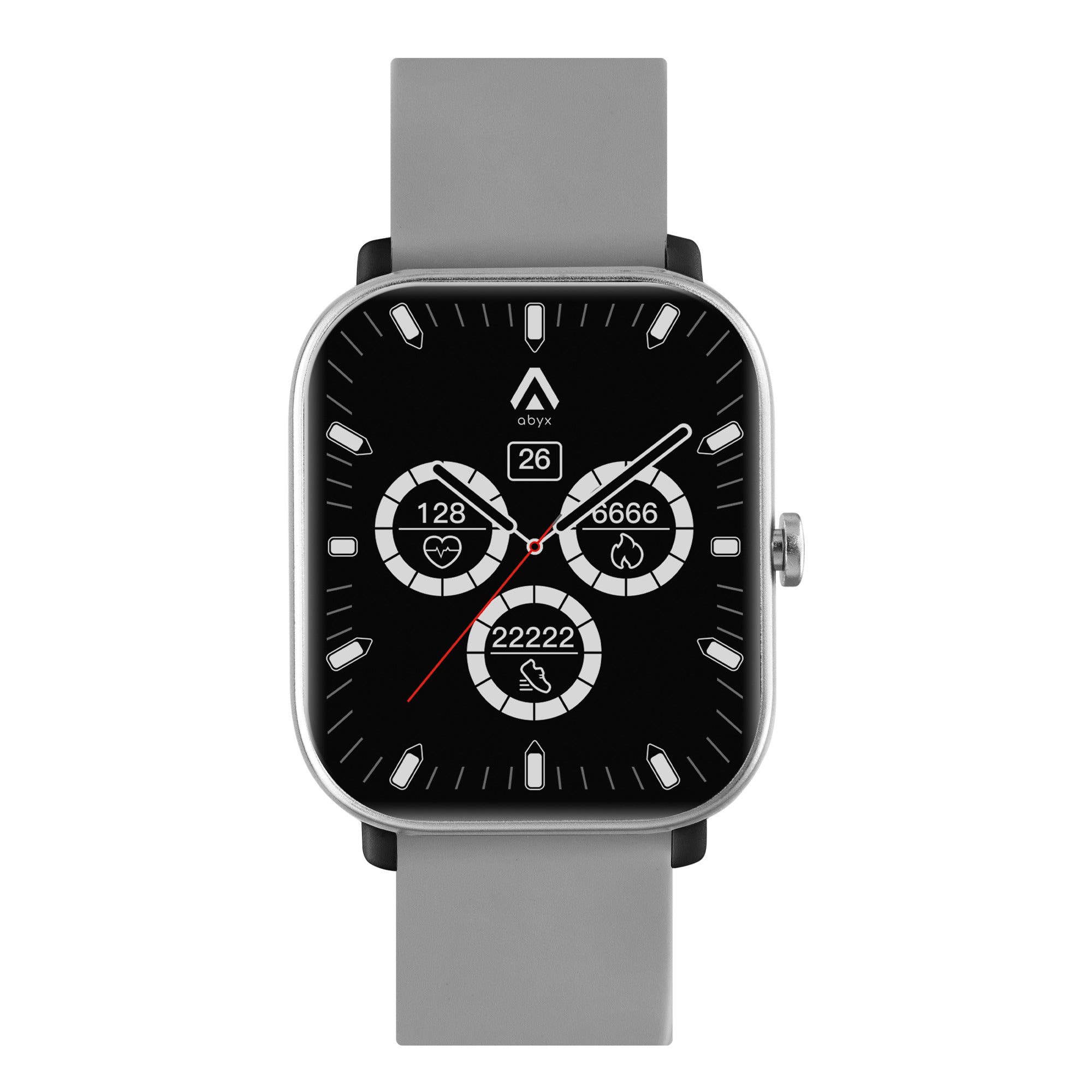 Abyx Fit - Ozone 3 - Montre connectée - Grise - flash vidéo