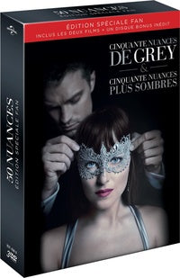 50 nuances - Coffret : Cinquante nuances de Grey + Cinquante nuances plus sombres [DVD]