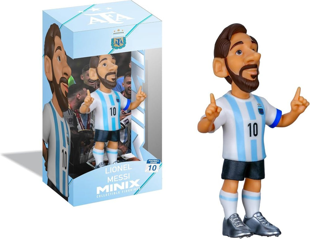 Minix - Football Stars - World Cup #10 - Argentina - Messi Statue 12cm