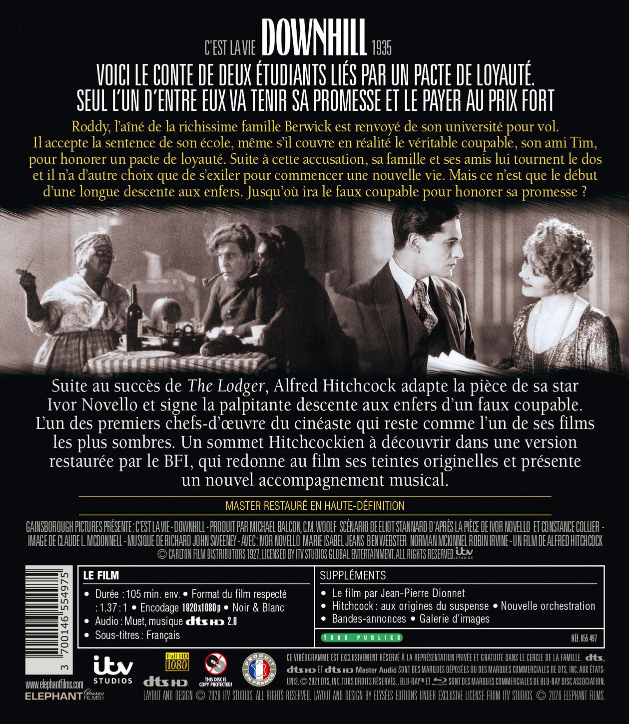 Downhill (C'est la vie) [Blu-ray]
