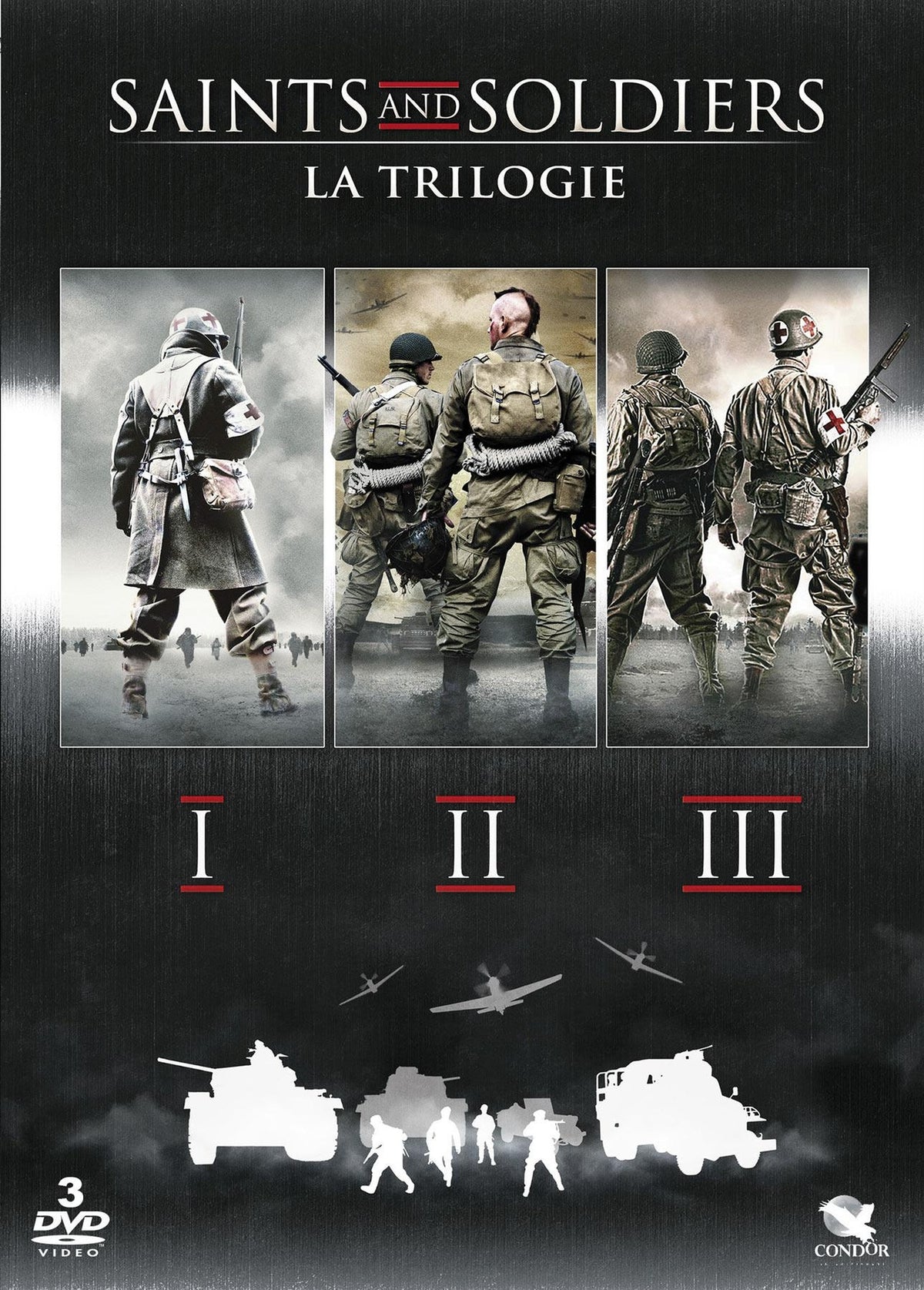 Saints and Soldiers 1 + 2 + 3 : La trilogie [DVD]