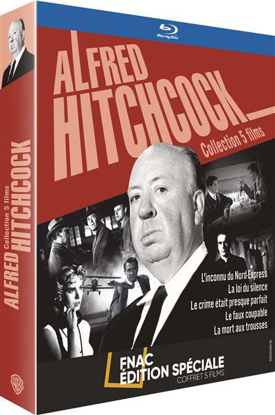 Alfred Hitchcock - Collection 5 films : L'Inconnu du Nord-Express + La Loi du silence + Le Crime était presque parfait + Le Faux Coupable + La Mort aux trousses [Blu-ray]