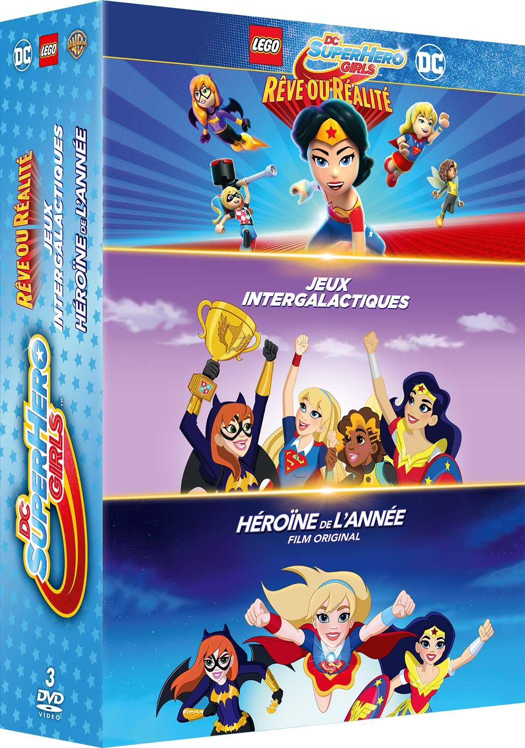 DC Super Hero Girls - Coffret 3 DVD [DVD]