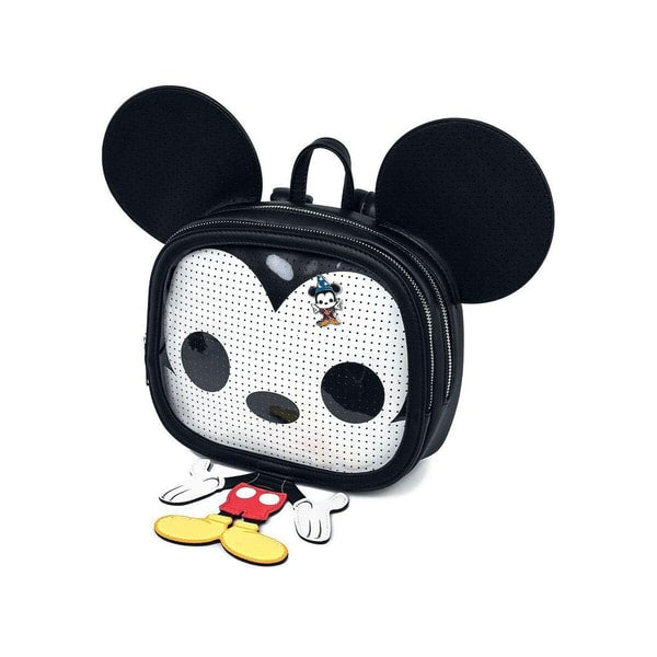 Loungefly: Disney - Mickey & Minnie - Mickey Pin Trader Cosplay Mini Backpack - flash vidéo