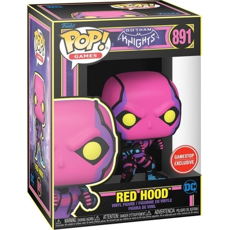 Funko Pop! Games: Gotham Knights - Red Hood (Blacklight) - Smartoys Exclusive - flash vidéo