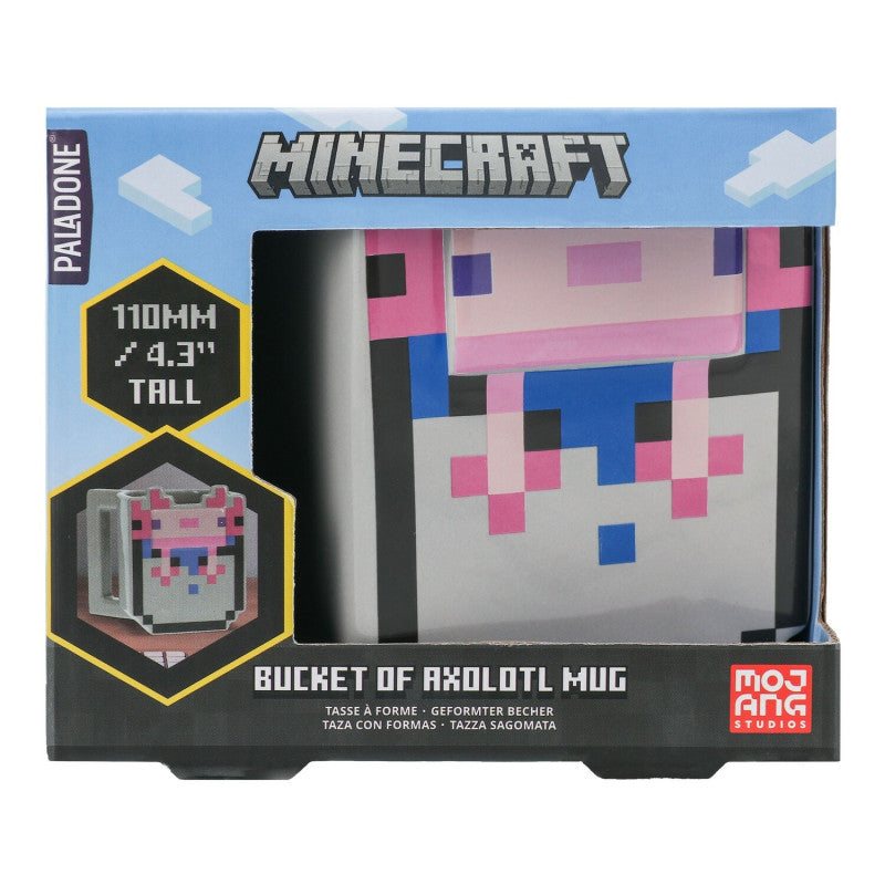 Mojang Studios - Minecraft - Mug 3D Axolotl 400ml - flash vidéo