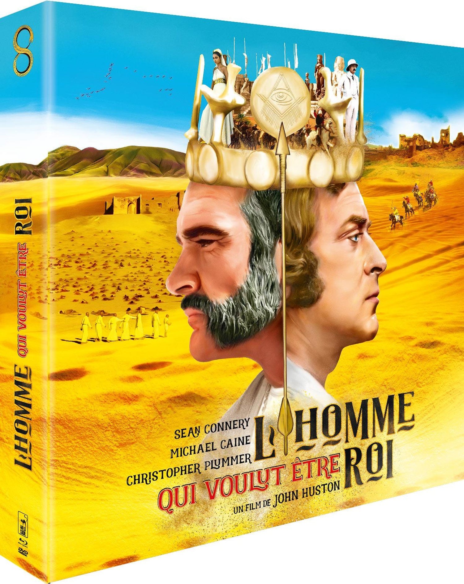 L'Homme qui voulut être roi [Blu-ray]