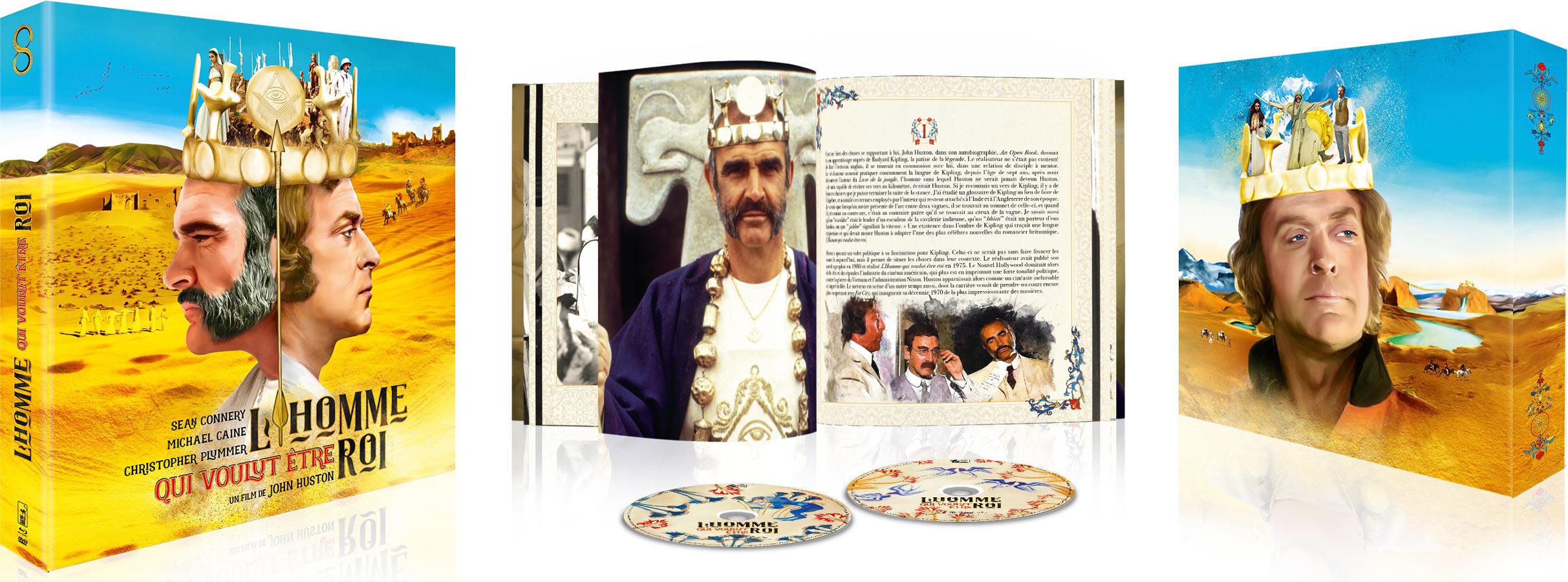 L'Homme qui voulut être roi [Blu-ray]
