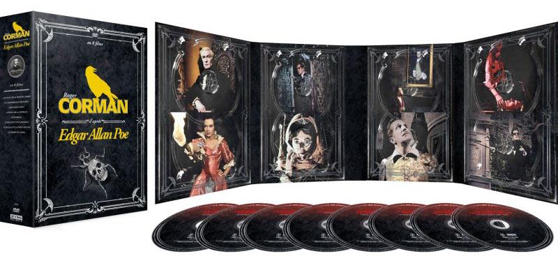 Roger Corman d'après Edgar Allan Poe en 8 films [DVD]