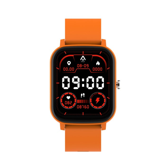 Abyx Fit - Nemo - Montre connectée - Orange - flash vidéo