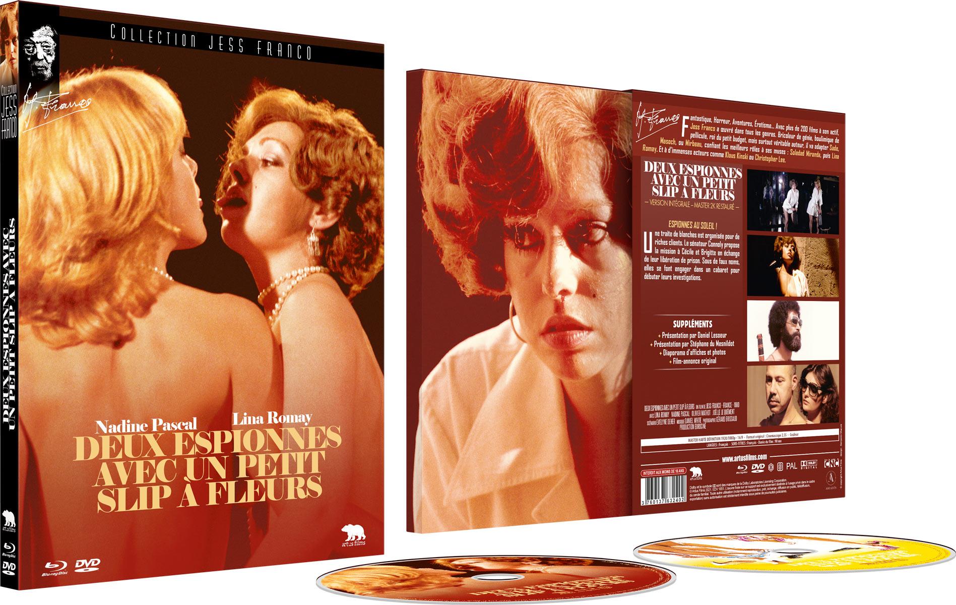 Deux espionnes avec un petit slip à fleurs [Blu-ray]