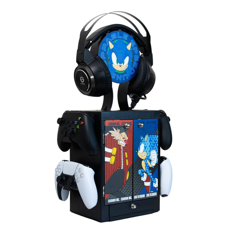 SEGA - Meuble de rangement officiel Sonic the Hedgehog pour gamer