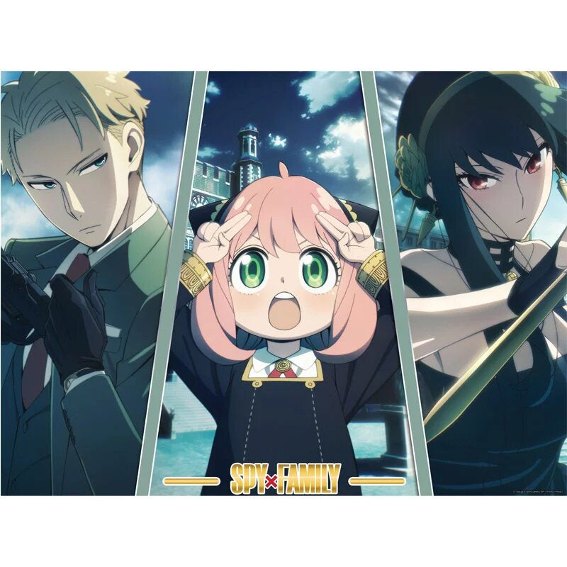 Cartoon Kingdom - Golden Poster - Spy x Family "Anya, Yor et Loid" 40x31cm