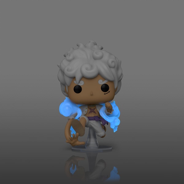 Funko Pop! Animation: One Piece - Luffy Gear 5 (Chance of Glow in the Dark Chase Edition) - flash vidéo