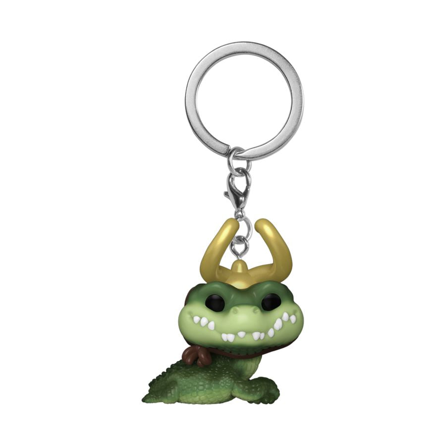 Funko Pocket Pop! Keychain: Loki - Alligator Loki - flash vidéo