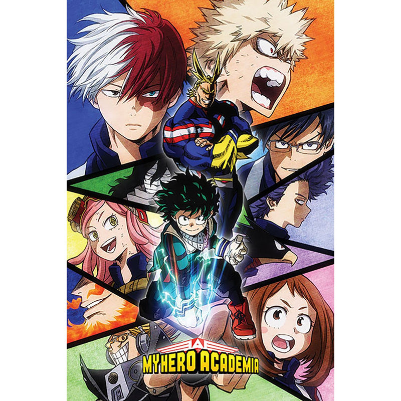 PL 35 - My Hero Academia (Characters Mosaic) - Maxi Poster 91x61cm