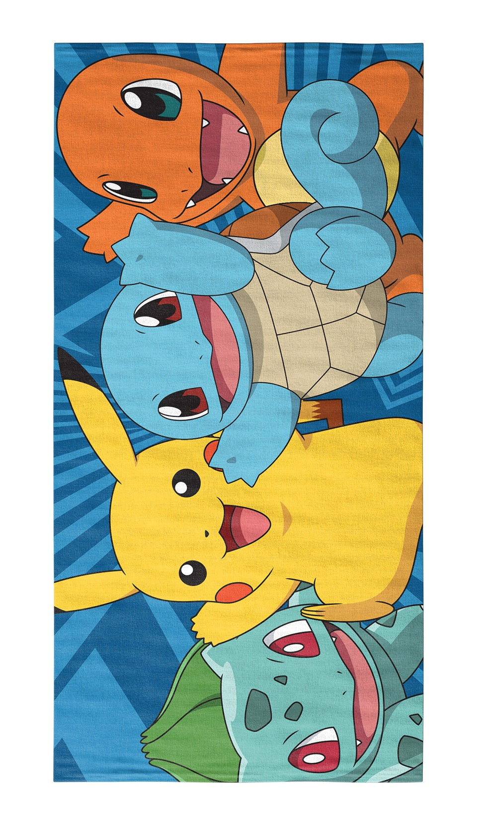 Pokémon - Serviette de plage en microfibre "Première Génération" (140x70cm) - flash vidéo