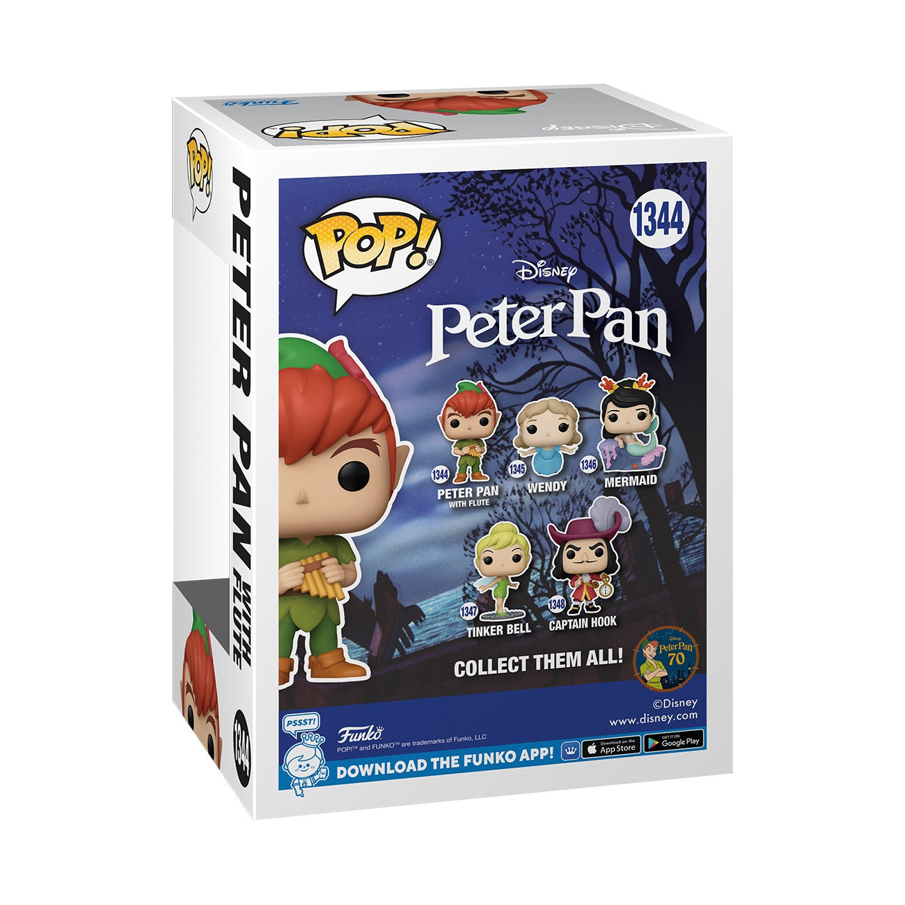Funko Pop! Disney: Peter Pan 70th Anniversary - Peter Pan (with Flute)