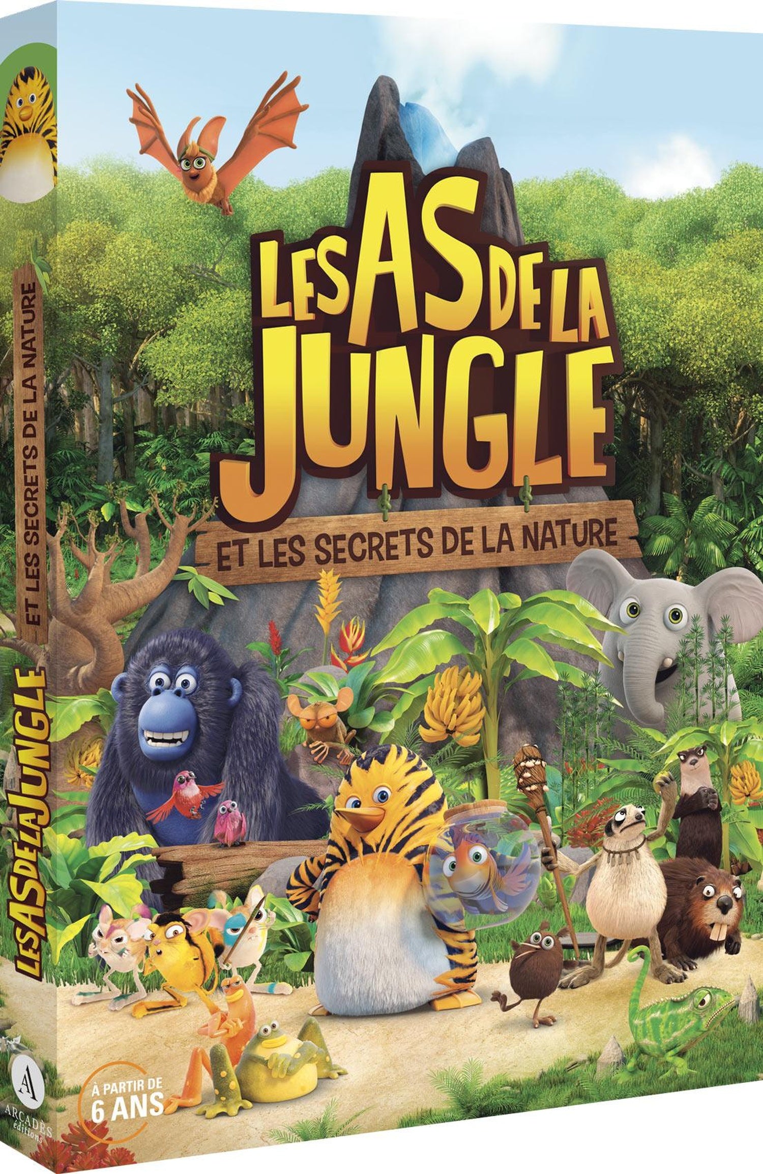 Les As de la jungle et les secrets de la nature [DVD]