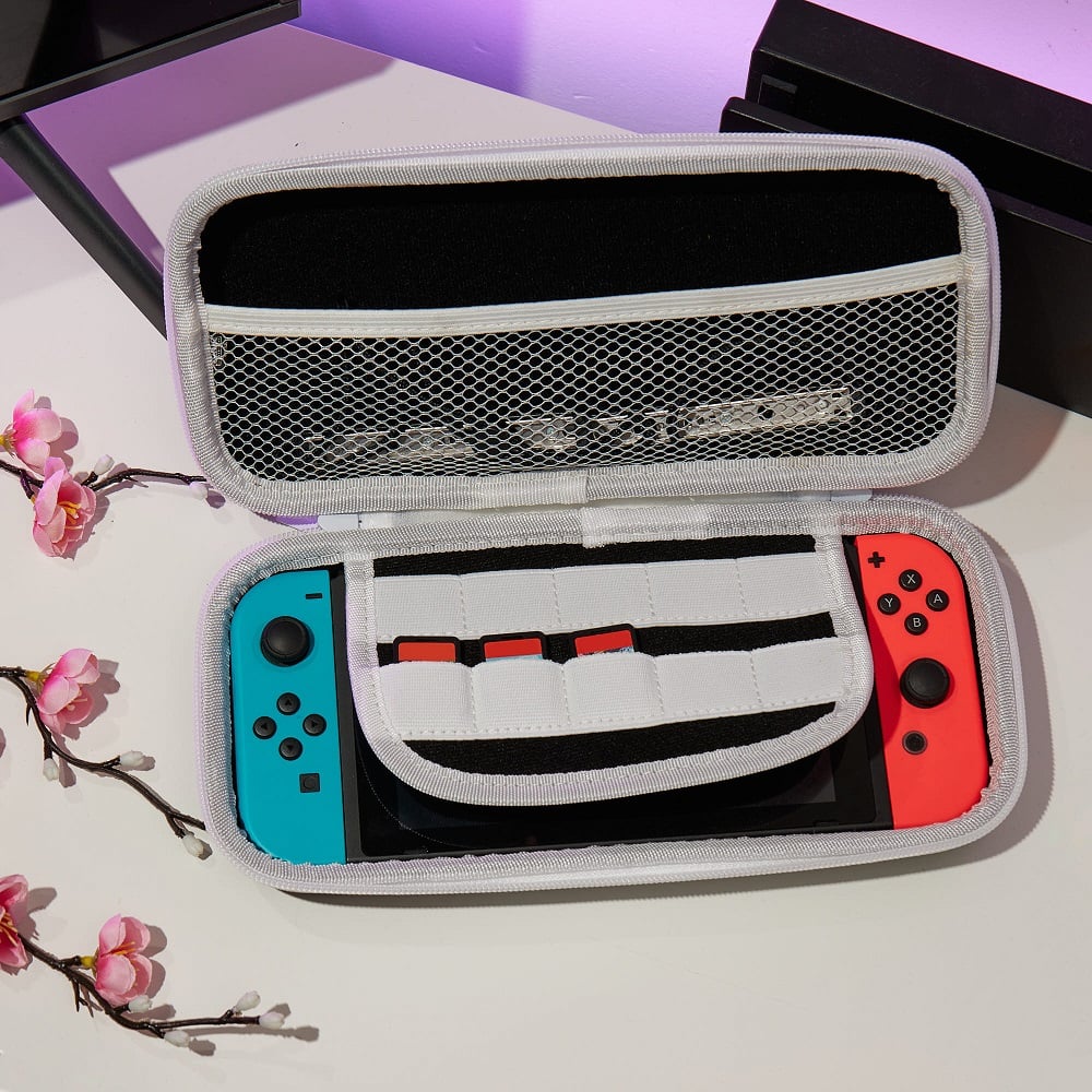 Numskull - Sonic le Hérisson - Housse de transport Sakura Shadow compatible Nintendo Switch - Switch OLED - flash vidéo