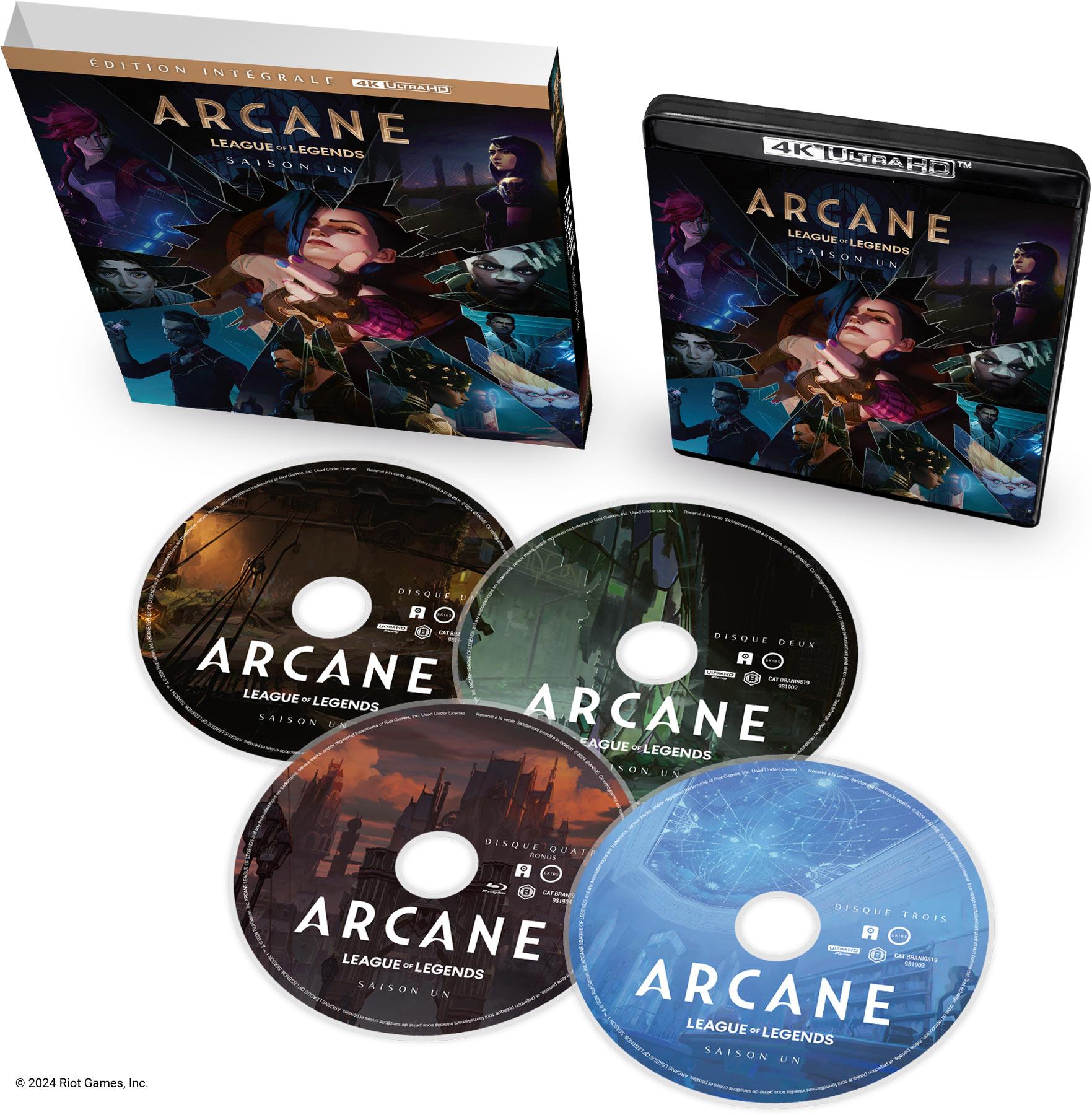 Arcane : League of Legends - Saison 1 [4K Ultra HD]