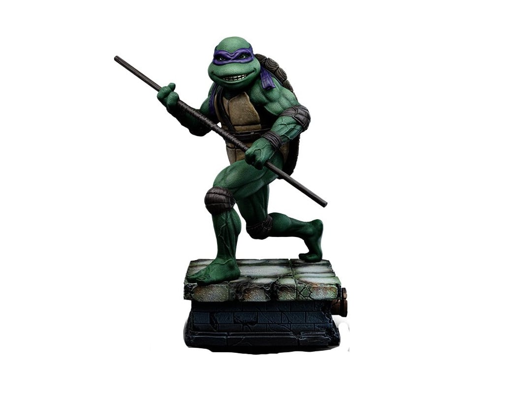 Iron Studios - Art Scale 1/10 - Teenage Mutant Ninja Turtles - Donatello Statue 18cm - flash vidéo