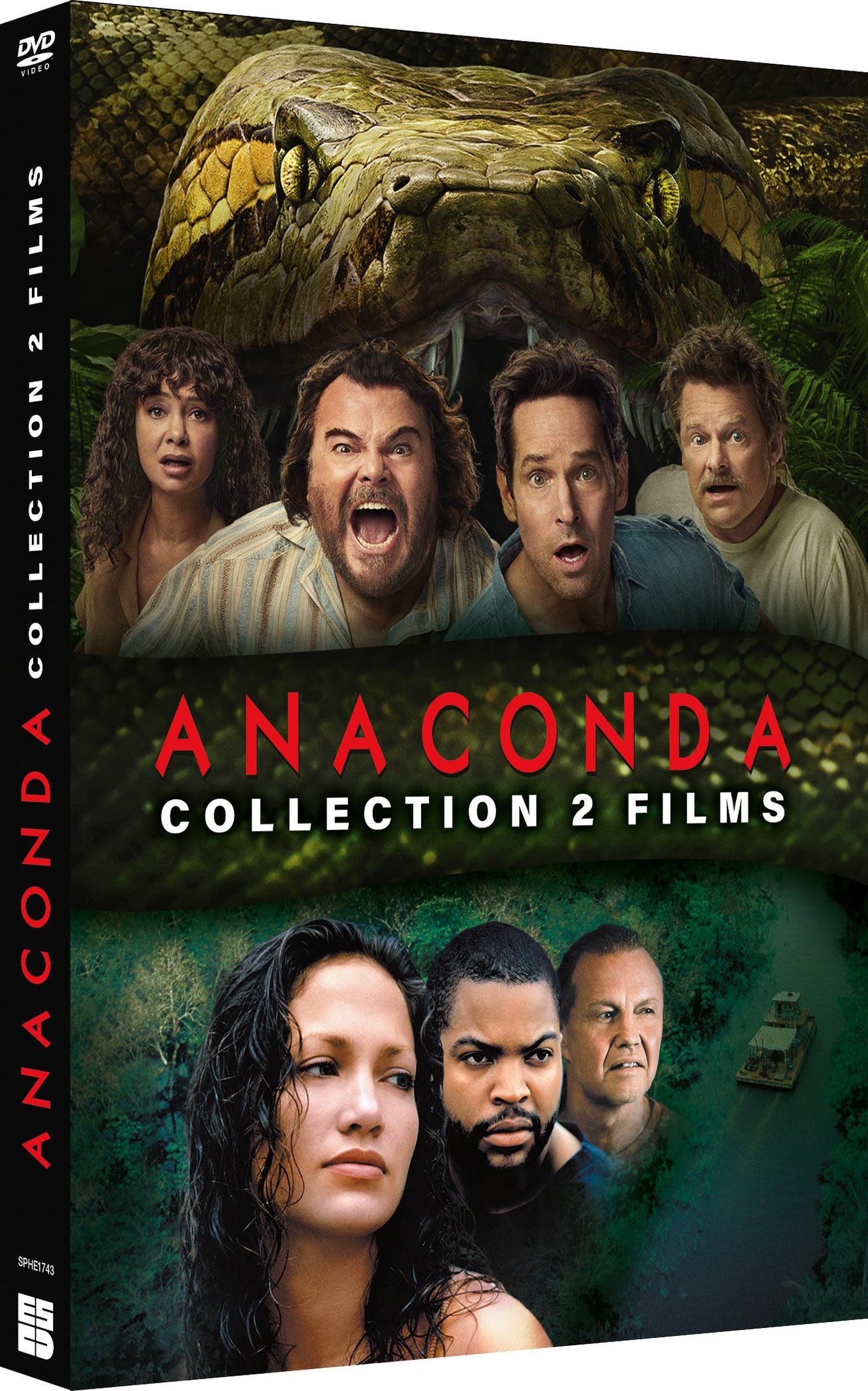 Anaconda (1997) + Anaconda (2025) [DVD]